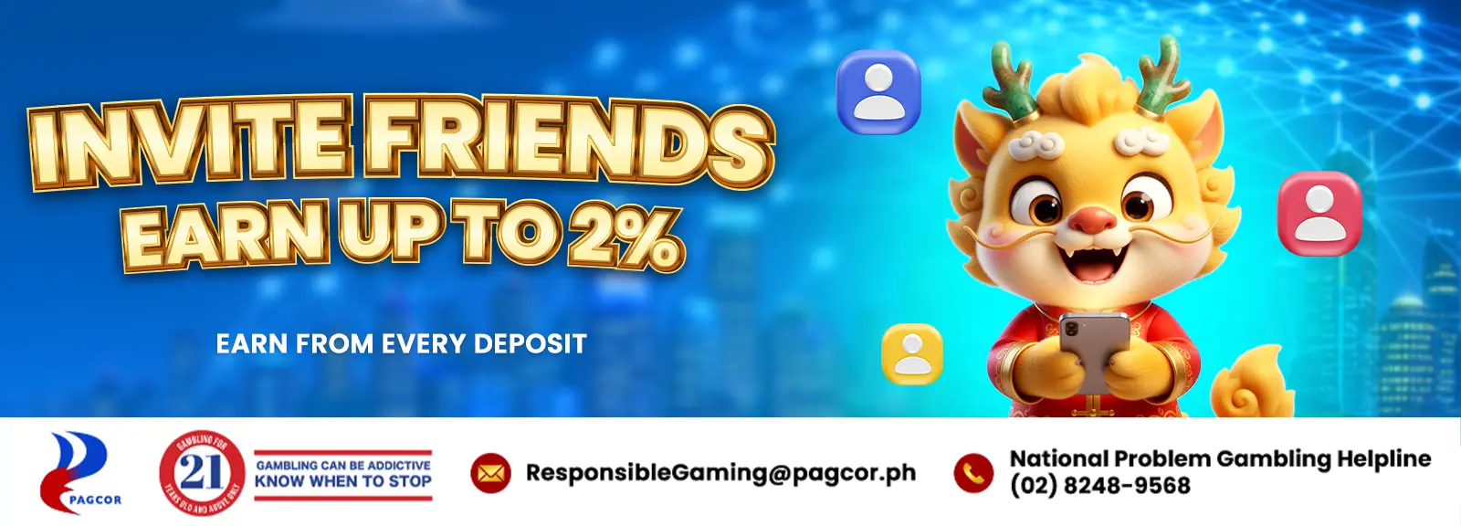 2% Referral Deposit Commission