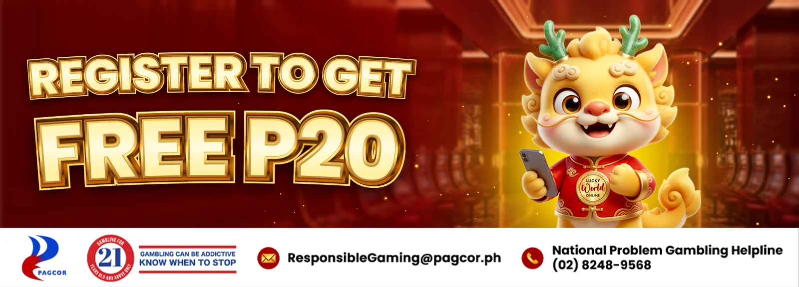 20 Registration Bonus